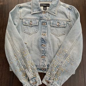 Preowned Express Jeans Jacket Size S
